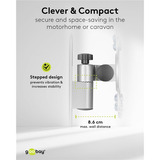 goobay Support mural TV Caravan FULLMOTION (M), 13 à 43 pouces Argent