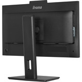 iiyama ProLite XB2497HSNH-B1 23.8" Moniteur Noir, 1x DisplayPort, 1x HDMI, 3x USB-C, 2x USB-A, 1x RJ-45, Webcam