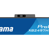 iiyama ProLite XB2497HSNH-B1 23.8" Moniteur Noir, 1x DisplayPort, 1x HDMI, 3x USB-C, 2x USB-A, 1x RJ-45, Webcam