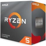 AMD Ryzen 5 3600, 3,6 GHz (4,2 GHz Turbo Boost) socket AM4 processeur Unlocked, Wraith Spire, processeur en boîte