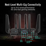 ASUS Asus GT-BN98 BN25000 WiFi 8 Router, Routeur Noir