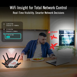 ASUS Asus GT-BN98 BN25000 WiFi 8 Router, Routeur Noir
