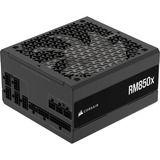 Corsair RM850x (2024), 850 Watt alimentation  Noir, 1x 12VHPWR, 3x PCIe, gestion des câbles