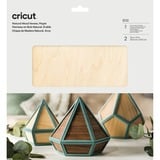 Cricut Natural Wood Veneer - Maple, Matériau artisanal Bois, 30 x 30 cm