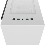 DeepCool MACUBE 110 boîtier midi tower Blanc | 2x USB-A | Verre Trempé