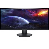 Dell S3422DWG 34" Moniteur UltraWide gaming incurvé  Noir, 2x HDMI, 1x DisplayPort, 4x USB-A 3.2 (5 Gbit/s), 144 Hz