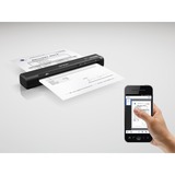Epson Workforce ES-60W, Scanner Noir,  Wi-Fi Direct, USB 2.0
