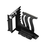 Fractal Design Flex 2 PCIe 4.0 x16, support + câble de rallonge, Câble d'extension Noir, 0,195 mètre
