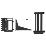 Fractal Design Flex 2 PCIe 4.0 x16, support + câble de rallonge, Câble d'extension Noir, 0,195 mètre