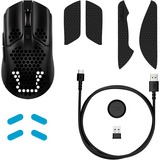 HyperX Pulsefire Haste Wireless, Souris gaming Noir, 400 - 16000 Dpi, RGB led