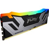 Kingston FURY 24 Go DDR5-8400 (1x 24 Go), Mémoire vive Argent/Noir, KF584CU40RSA-24, Renegade Silver RGB, XMP 3.0
