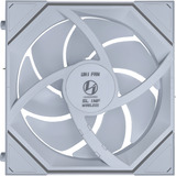 Lian Li UNI FAN SL-INFINITY 120 Wireless Reversed Blade, Ventilateur de boîtier Blanc