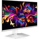 MSI MAG 272QPW QD-OLED X28 26.5" Moniteur gaming Blanc, 1x DisplayPort, 2x HDMI, 1x USB-C, 280 Hz