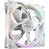 be quiet! Light Wings PWM Reverse ventilateur de boîtier RGB  Blanc, 140 x 140 x 25 mm, Ventilateur, 14 cm, 1300 tr/min, 87,3 m³/h, Blanc