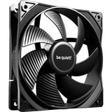 be quiet! Pure Wings 3 ventilateur de boîtier Noir, 120 x 120 x 25 mm, Ventilateur, 12 cm, 1600 tr/min, 84,8 m³/h, Noir