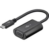 goobay USB-C > VGA, Adaptateur Noir, 0,2 mètres