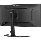 iiyama G-Master Red Eagle GCB3484WQSU-B1 34" Moniteur UltraWide gaming incurvé  Noir, 180 Hz, HDMI, DisplayPort, Audio, AMD Free-Sync