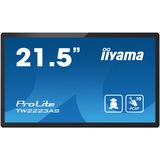 iiyama ProLite TW2223AS-B2, Affichage public Noir (Mat), Tactile, HDMI, Audio, USB, LAN, Android, Bluetooth