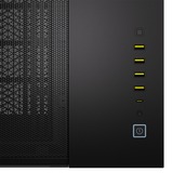 Corsair 6500X boîtier midi tower Noir | 4x USB-A | 1x USB-C | Verre Trempé