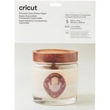 Cricut Papier autocollant transparent imprimable 