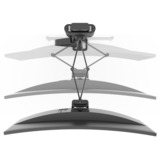 Ergotron TRACE Simple, Support de moniteur Noir