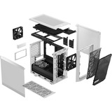 Fractal Design Meshify 2 Nano boîtier midi tower Blanc | 2x USB-A | 1x USB-C | Window