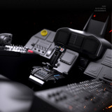 HORI ACE COMBAT 8: WINGS OF THEVE Flight Stick, Manette de jeu Noir, PlayStation 4, PlayStation 5, PC