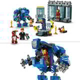 LEGO Marvel - Laboratoire d'Iron Man : salle des armures, Jouets de construction 76315