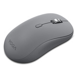 Lenovo Yoga Silent Bluetooth Mouse, Souris Gris foncé, Bluetooth 5.3, 4000 DPI, silencieuse