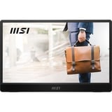 MSI PRO MP161 E2 15.6" Moniteur  Noir, Mini-HDMI, 2x USB-C