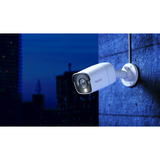 Reolink RP-PCB8M, caméra de sécurité intelligente 4K/8MP PoE avec vision nocturne IR et couleur, Caméra de surveillance Blanc