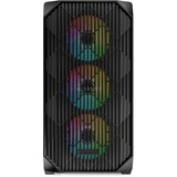 Sharkoon MK3 RGB boîtier mini tower Noir | 2x USB-A | 1x USB-C | RGB | Window