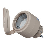 Shelly Shelly Wave Outdoor Plug S LR, Multiprise Beige