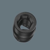 Wera Ceinture C Impaktor 1 jeu de douilles, 1/2", Clés mixtes à cliquet Noir, 9 pièces, pour clés à chocs