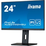 iiyama ProLite XUB2492HSU-B6 23.8" Moniteur  Noir, HDMI, DisplayPort, USB, Audio