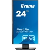 iiyama ProLite XUB2492HSU-B6 23.8" Moniteur  Noir, HDMI, DisplayPort, USB, Audio