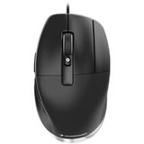 3DConnexion CadMouse Pro, Souris Noir/Argent, 7,200 DPI