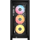 Corsair FRAME 4000D RS ARGB boîtier midi tower Noir | 2x USB-A | 1x USB-C | RGB | Verre Trempé