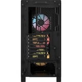 Corsair FRAME 4000D RS ARGB boîtier midi tower Noir | 2x USB-A | 1x USB-C | RGB | Verre Trempé