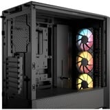 Corsair FRAME 4000D RS ARGB boîtier midi tower Noir | 2x USB-A | 1x USB-C | RGB | Verre Trempé