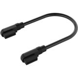 Corsair iCUE LINK Slim 2x 90°, Câble Noir, 0,135 mètres