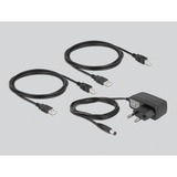 DeLOCK USB 2.0 Switch 2, Switch USB Noir