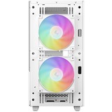 DeepCool CH360 boîtier mini tower Blanc | 1x USB-A | 1x USB-C | RGB | Window