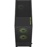 Fractal Design Pop Air RGB boîtier midi tower Noir/Vert | 2x USB-A | RGB | Verre Trempé