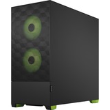 Fractal Design Pop Air RGB boîtier midi tower Noir/Vert | 2x USB-A | RGB | Verre Trempé