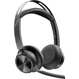 HP Poly Voyager Focus 2 casque on-ear Noir, Support de charge inclus