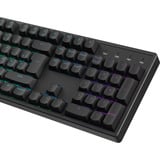 Keychron K10 HE-J1 RGB clavier mécanique Noir, Layout BE (AZERTY), Gateron Double-Rail Magnetic Nebula, 100%, Hot-swappable, Bluetooth, 2.4GHz