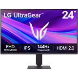 LG UltraGear 24G411A-B 24" Moniteur gaming Noir, 1x DisplayPort, 1x HDMI, 144 Hz