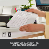 Logitech Signature K650, clavier Blanc, Layout US (QWERTY)