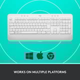 Logitech Signature K650, clavier Blanc, Layout US (QWERTY)